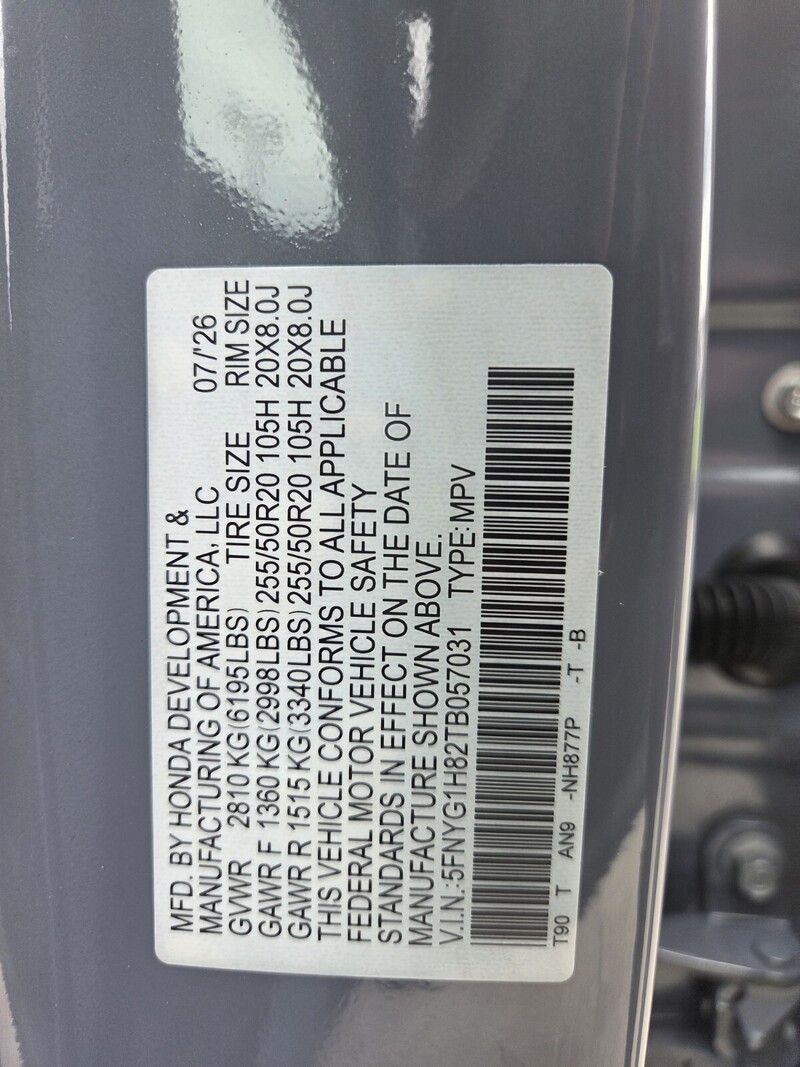 New 2026 Honda Pilot ELITE in FT. PIERCE, FLORIDA