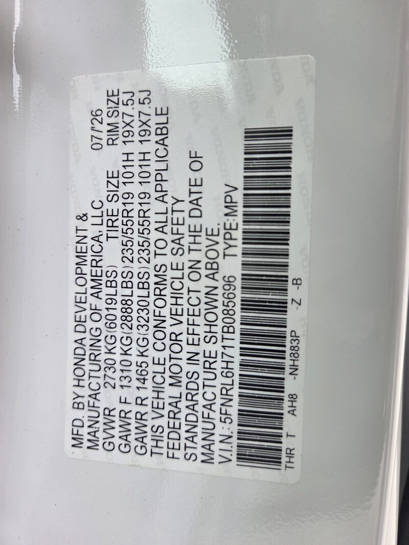 New 2026 Honda Odyssey SPORT-L in FT. PIERCE, FLORIDA