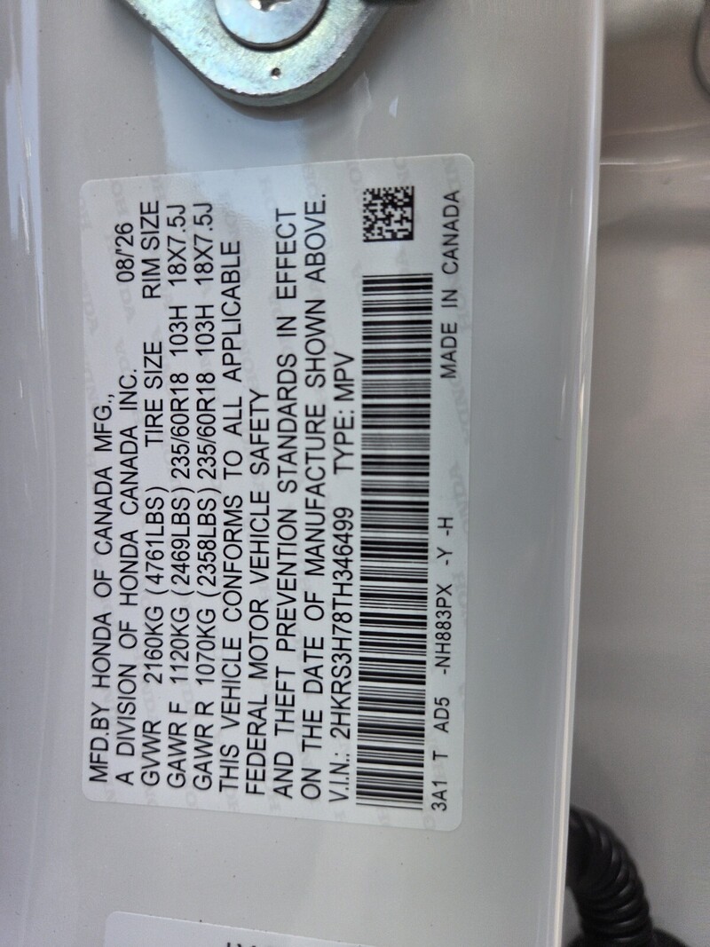 New 2026 Honda CR-V EX-L in FT. PIERCE, FLORIDA