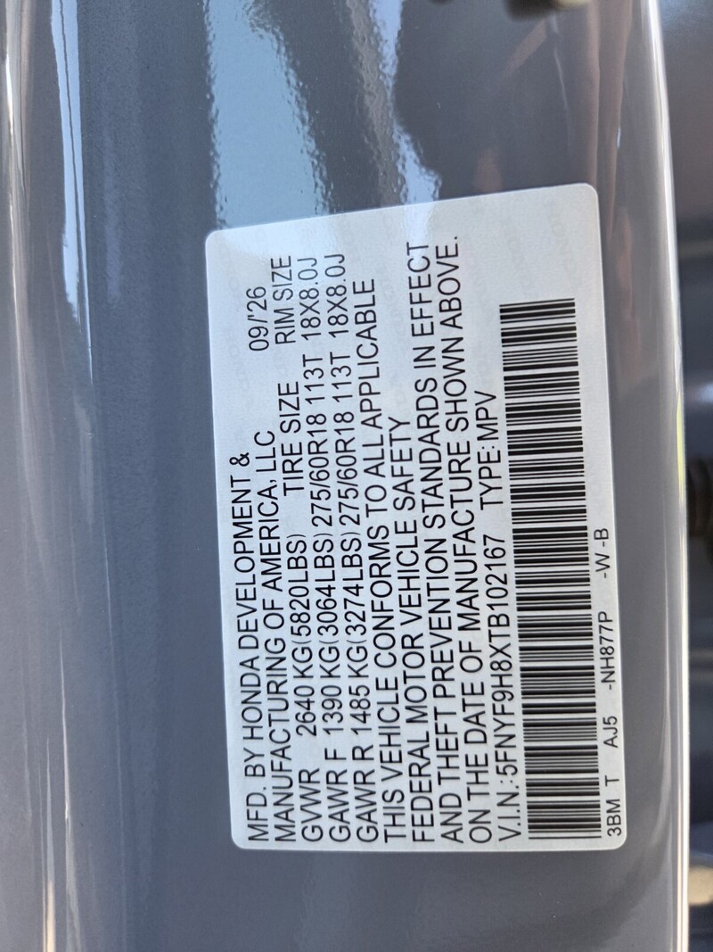 New 2026 Honda Passport TRAILSPORT ELITE in FT. PIERCE, FLORIDA