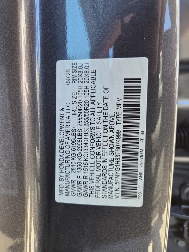 New 2026 Honda Pilot ELITE in FT. PIERCE, FLORIDA