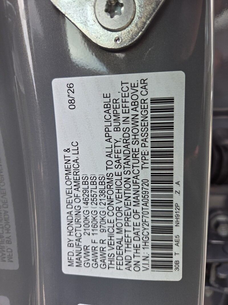New 2026 Honda Accord Hybrid SPORT-L in FT. PIERCE, FLORIDA