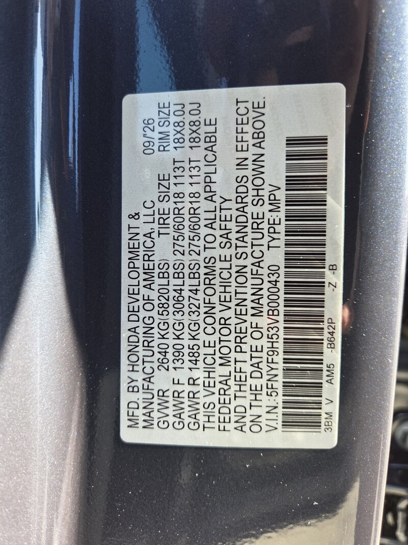 New 2027 Honda Passport TRAILSPORT BLACKOUT in FT. PIERCE, FLORIDA
