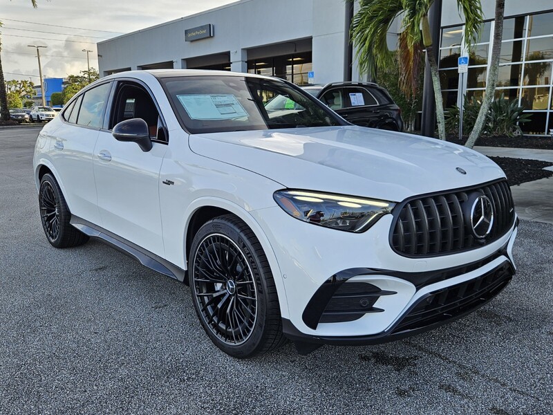 New 2026 MERCEDES-BENZ GLC-CLASS AMG GLC 43 4MATIC COUPE in FT. PIERCE, FLORIDA