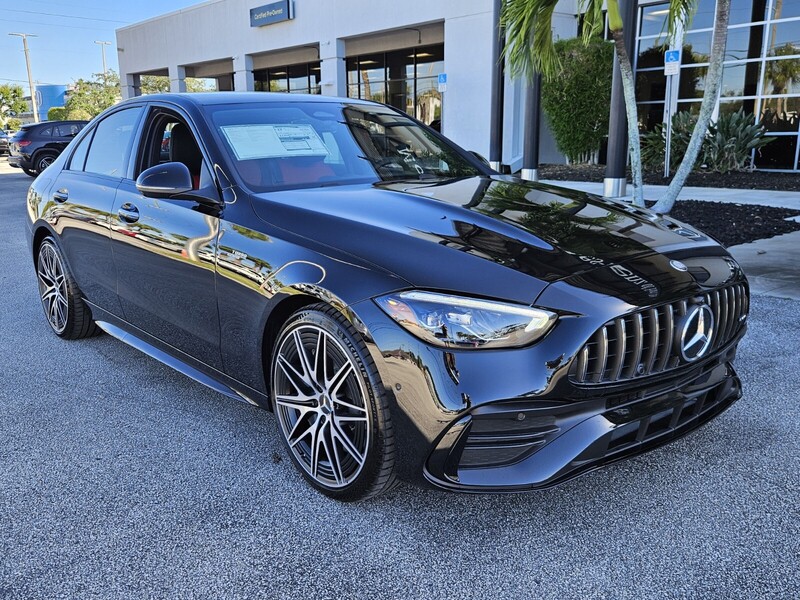 New 2026 MERCEDES-BENZ C-CLASS AMG C 43 4MATIC SEDAN in FT. PIERCE, FLORIDA