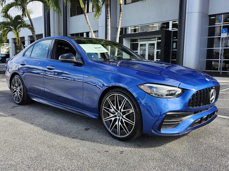 New 2026 MERCEDES-BENZ C-CLASS AMG C 43 4MATIC SEDAN in FT. PIERCE, FLORIDA