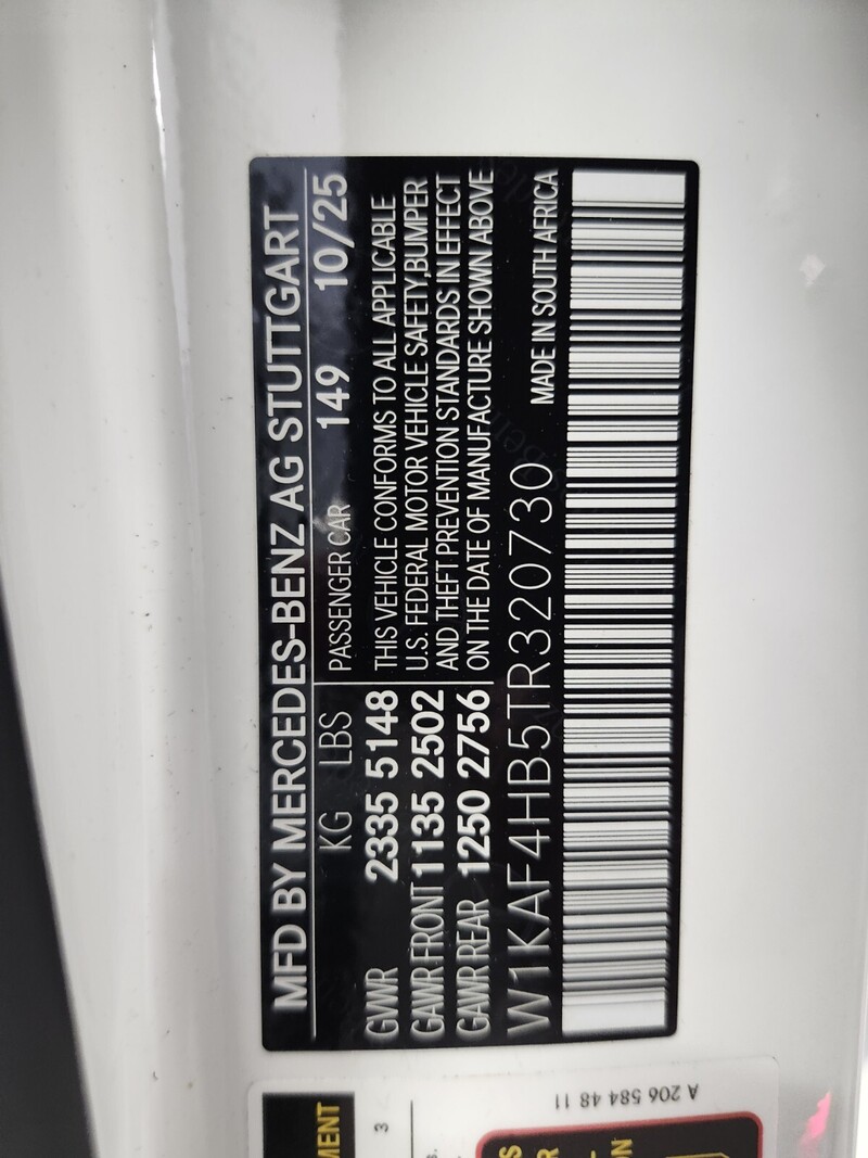 New 2026 MERCEDES-BENZ C-CLASS C 300 4MATIC SEDAN in FT. PIERCE, FLORIDA