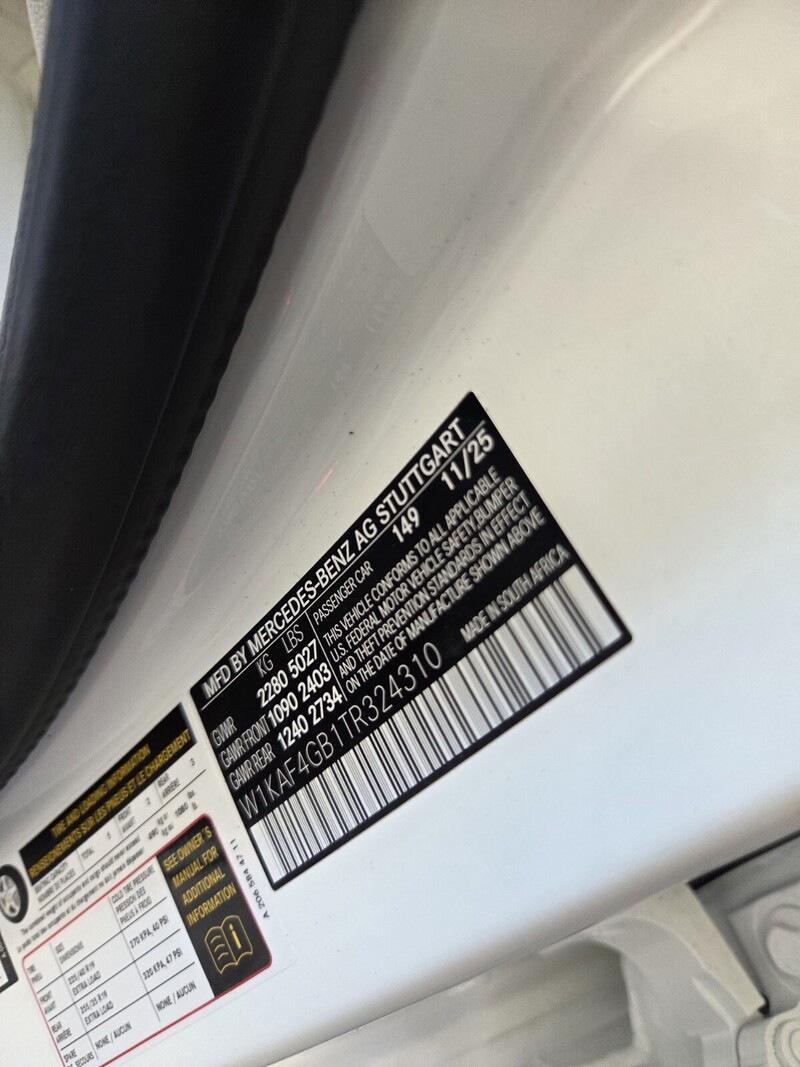 New 2026 MERCEDES-BENZ C-CLASS C 300 in FT. PIERCE, FLORIDA