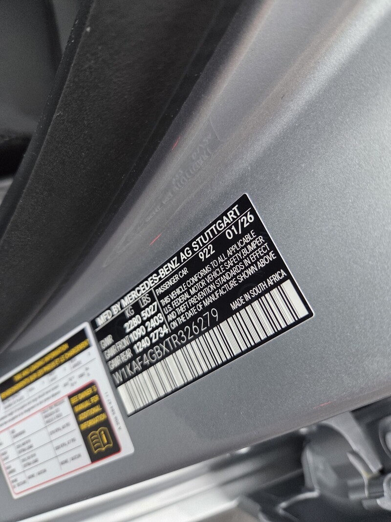 New 2026 MERCEDES-BENZ C-CLASS C 300 in FT. PIERCE, FLORIDA