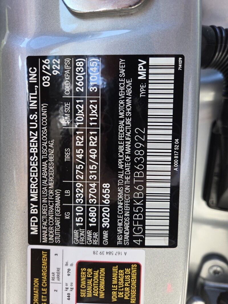 New 2026 MERCEDES-BENZ GLE GLE 450 4MATIC SUV in FT. PIERCE, FLORIDA