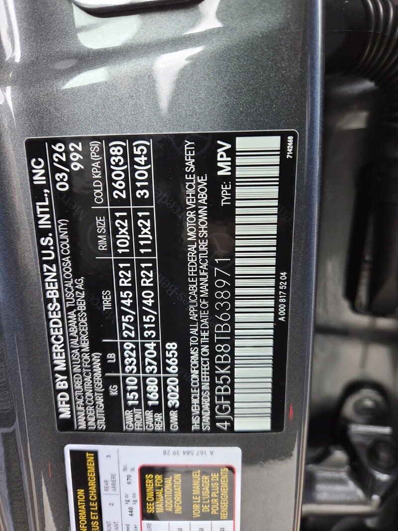 New 2026 MERCEDES-BENZ GLE GLE 450 4MATIC SUV in FT. PIERCE, FLORIDA