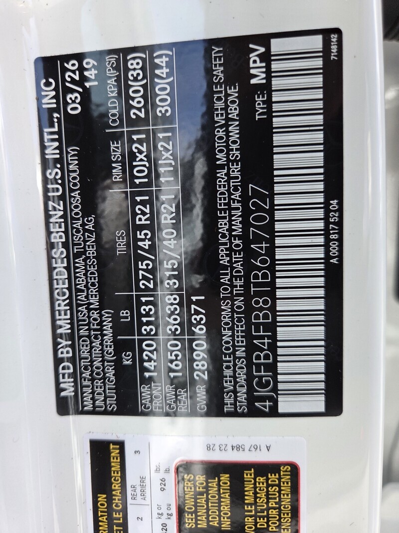 New 2026 MERCEDES-BENZ GLE GLE 350 4MATIC SUV in FT. PIERCE, FLORIDA