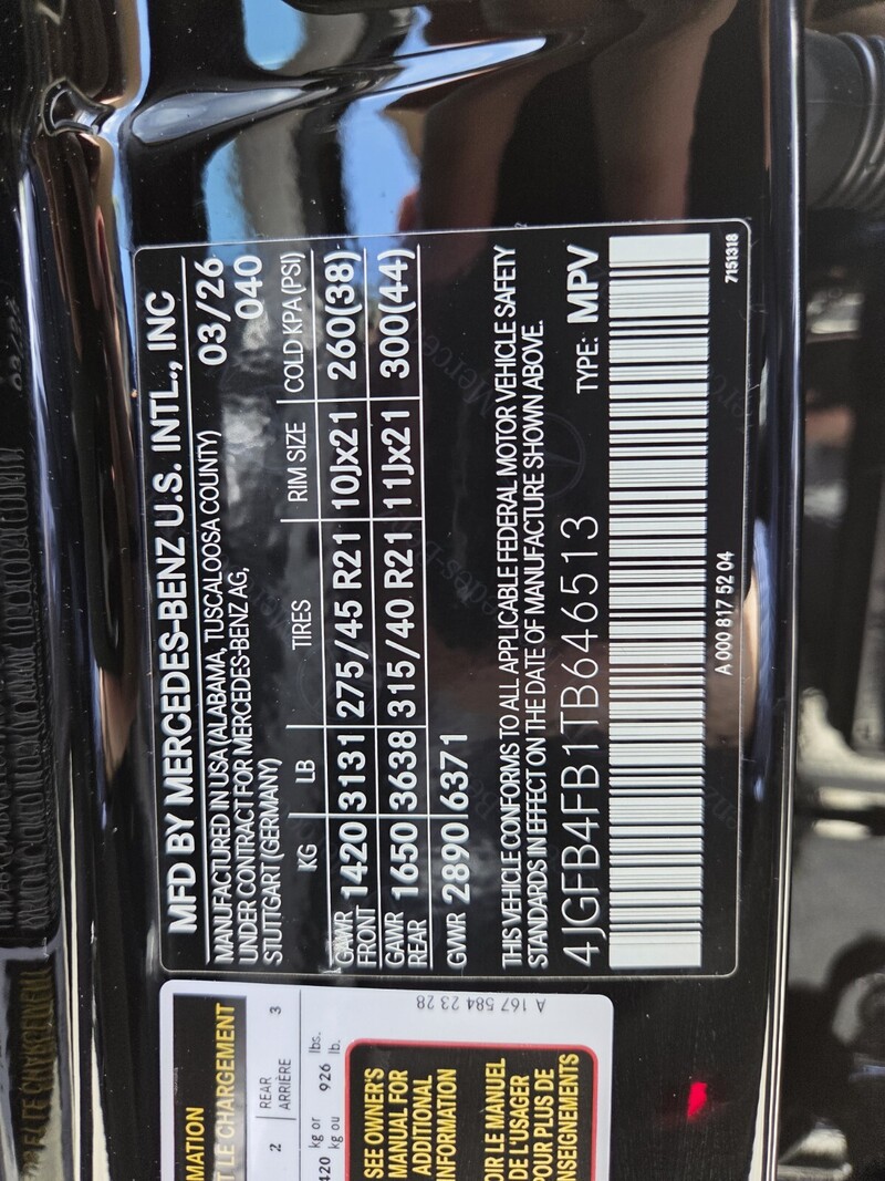 New 2026 MERCEDES-BENZ GLE GLE 350 4MATIC SUV in FT. PIERCE, FLORIDA