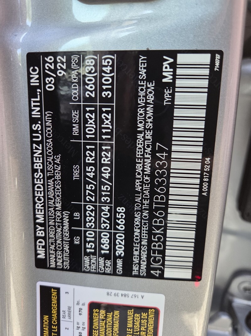 New 2026 MERCEDES-BENZ GLE GLE 450 4MATIC SUV in FT. PIERCE, FLORIDA