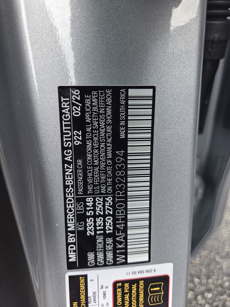 New 2026 MERCEDES-BENZ C-CLASS C 300 4MATIC SEDAN in FT. PIERCE, FLORIDA