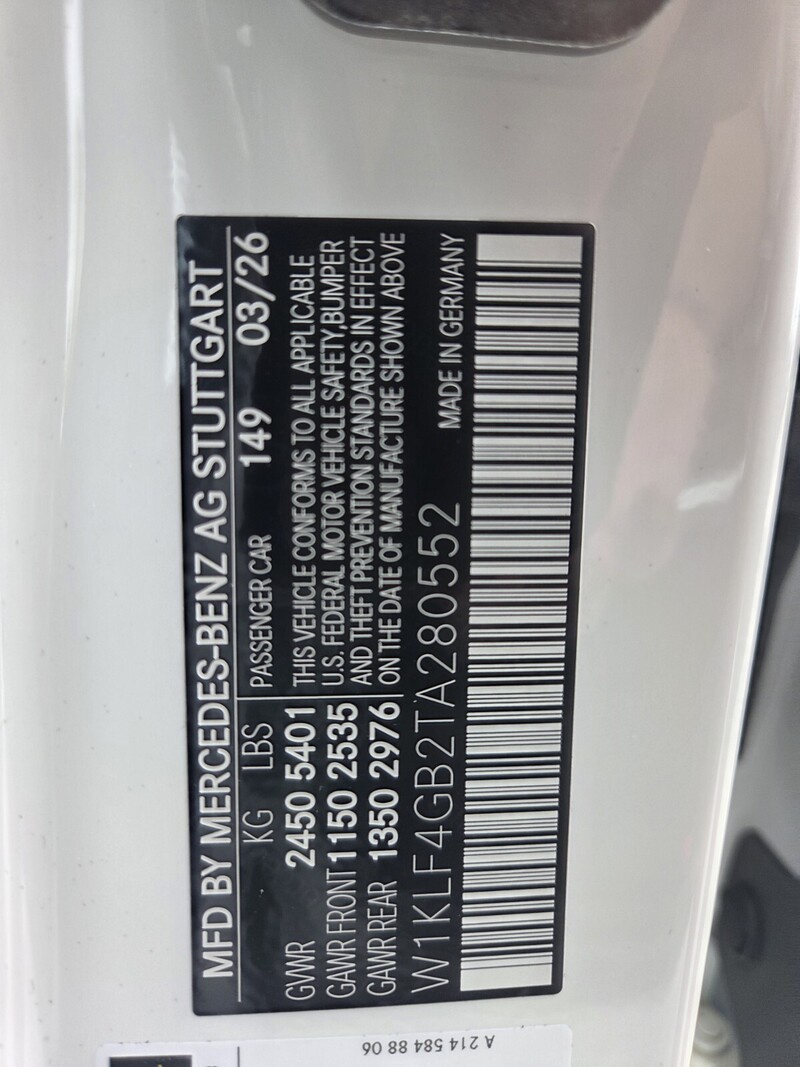 New 2026 MERCEDES-BENZ E-CLASS E 350 RWD SEDAN in FT. PIERCE, FLORIDA