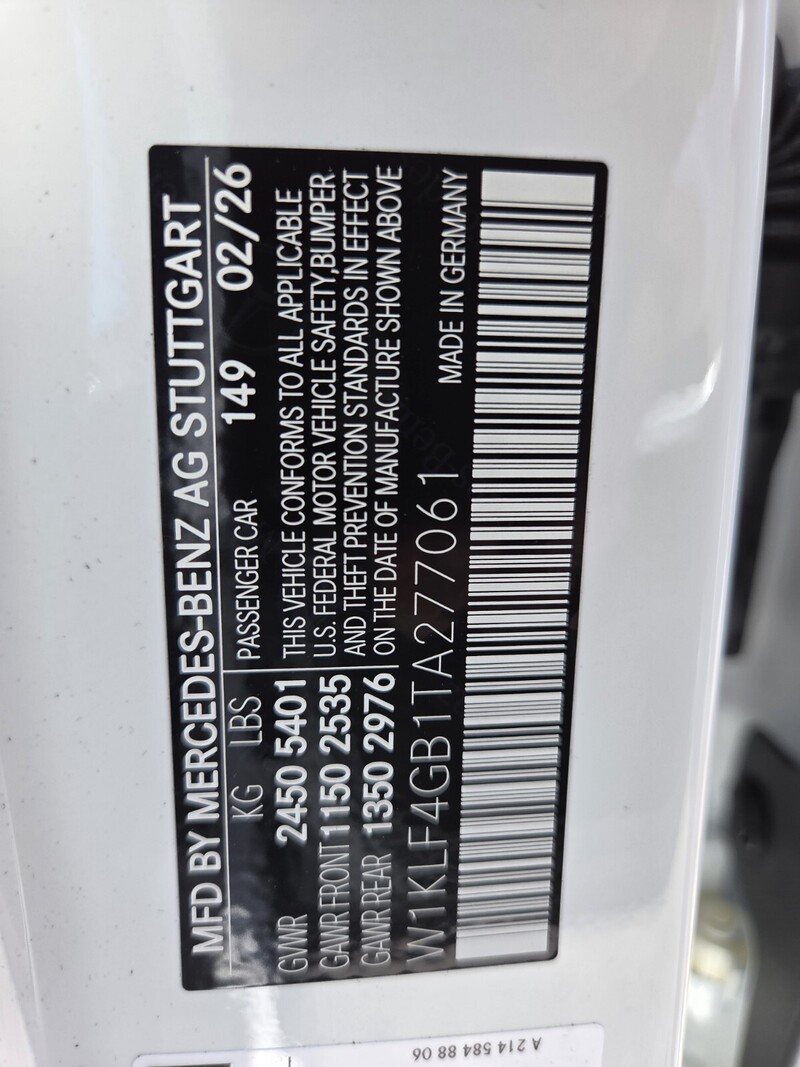 New 2026 MERCEDES-BENZ E-CLASS E 350 RWD SEDAN in FT. PIERCE, FLORIDA