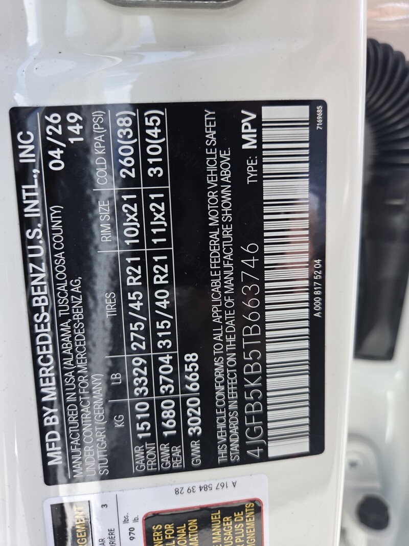 New 2026 MERCEDES-BENZ GLE GLE 450 4MATIC SUV in FT. PIERCE, FLORIDA