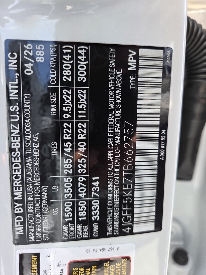 New 2026 MERCEDES-BENZ GLS GLS 450 4MATIC SUV in FT. PIERCE, FLORIDA