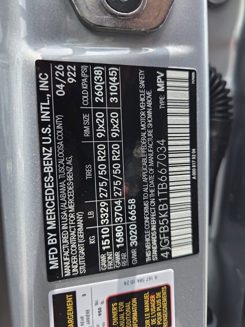 New 2026 MERCEDES-BENZ GLE GLE 450 4MATIC SUV in FT. PIERCE, FLORIDA