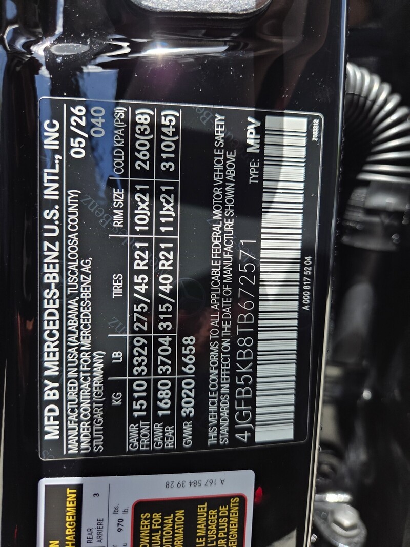 New 2026 MERCEDES-BENZ GLE GLE 450 4MATIC SUV in FT. PIERCE, FLORIDA