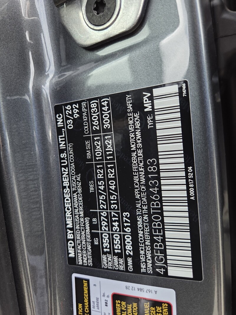 New 2026 MERCEDES-BENZ GLE GLE 350 SUV in FT. PIERCE, FLORIDA