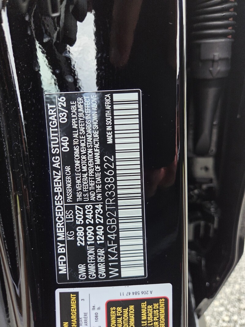 New 2026 MERCEDES-BENZ C-CLASS C 300 SEDAN in FT. PIERCE, FLORIDA