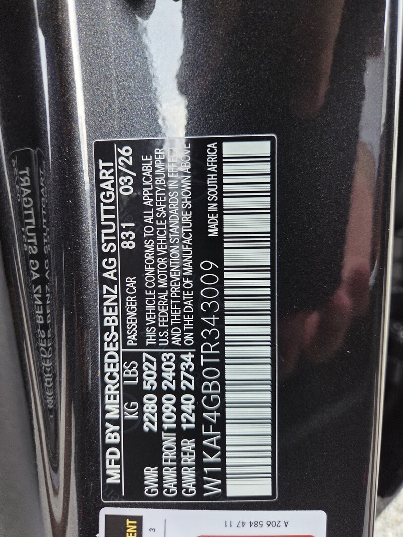 New 2026 MERCEDES-BENZ C-CLASS C 300 SEDAN in FT. PIERCE, FLORIDA