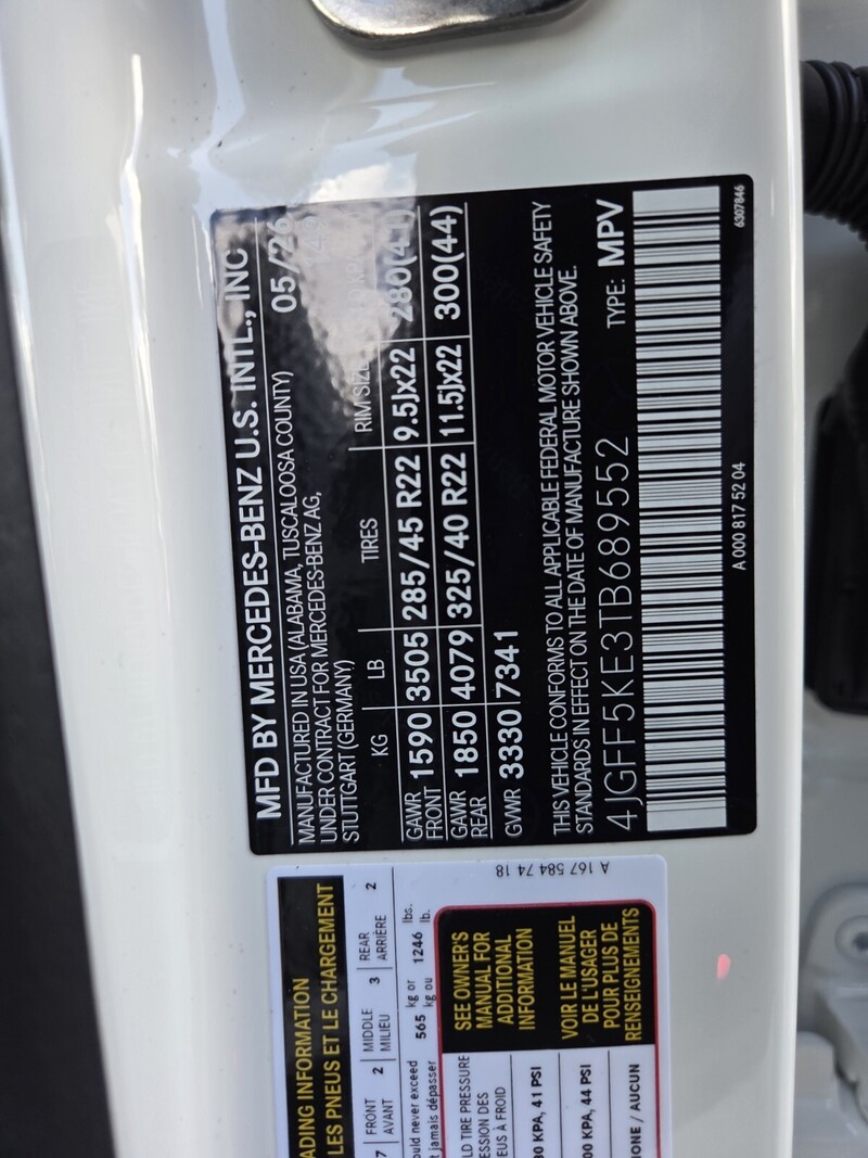 New 2026 MERCEDES-BENZ GLS GLS 450 4MATIC SUV in FT. PIERCE, FLORIDA