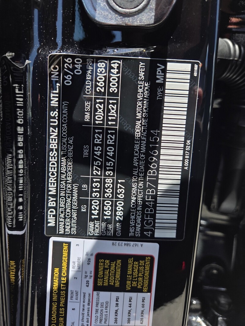New 2026 MERCEDES-BENZ GLE GLE 350 4MATIC SUV in FT. PIERCE, FLORIDA