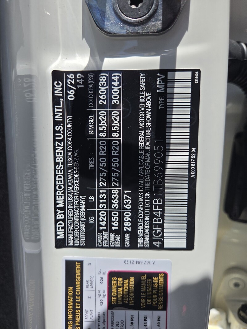 New 2026 MERCEDES-BENZ GLE GLE 350 4MATIC SUV in FT. PIERCE, FLORIDA