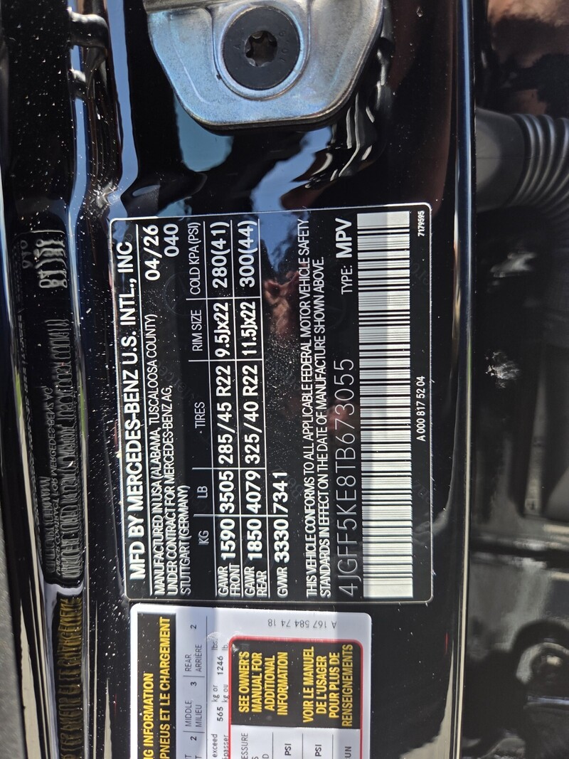 New 2026 MERCEDES-BENZ GLS GLS 450 4MATIC SUV in FT. PIERCE, FLORIDA