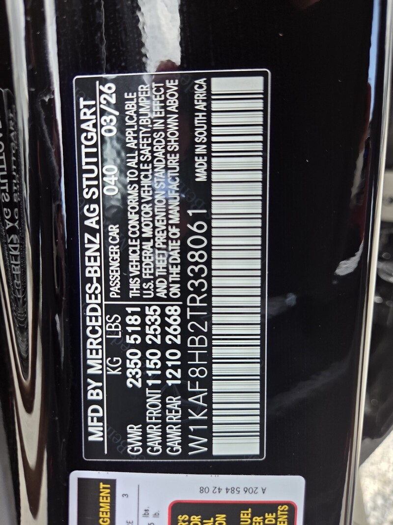 New 2026 MERCEDES-BENZ C-CLASS AMG C 43 4MATIC SEDAN in FT. PIERCE, FLORIDA