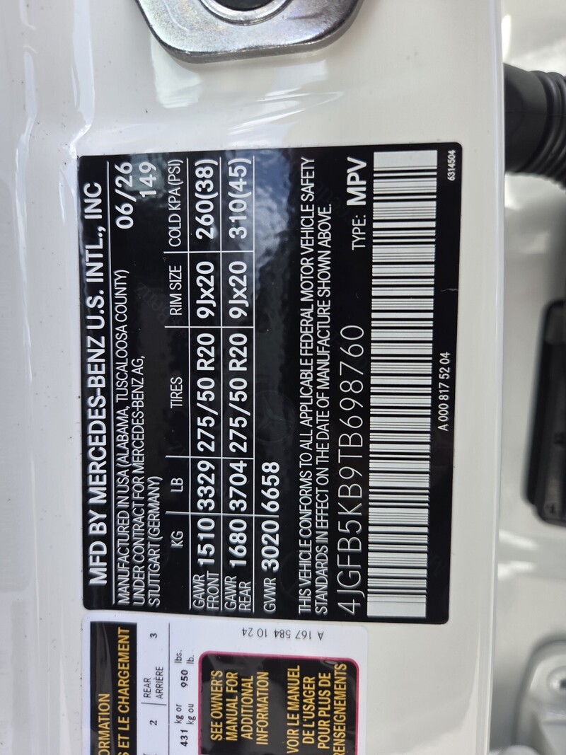 New 2026 MERCEDES-BENZ GLE GLE 450 4MATIC SUV in FT. PIERCE, FLORIDA