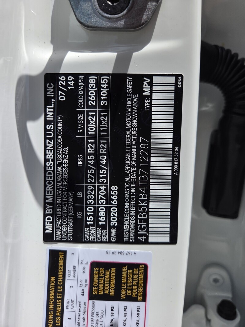 New 2026 MERCEDES-BENZ GLE GLE 450 4MATIC SUV in FT. PIERCE, FLORIDA