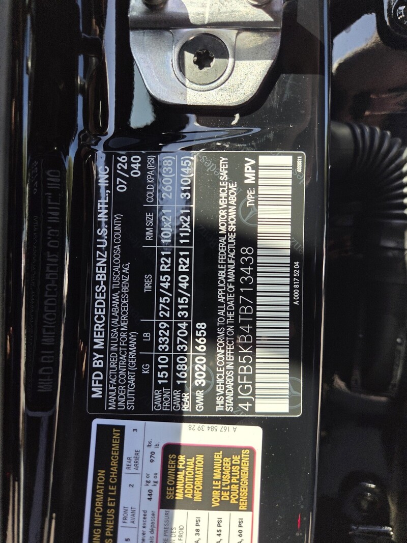 New 2026 MERCEDES-BENZ GLE GLE 450 4MATIC SUV in FT. PIERCE, FLORIDA