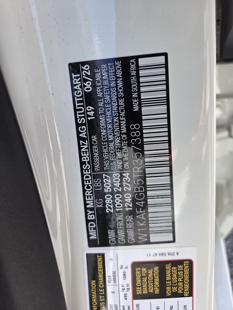 New 2026 MERCEDES-BENZ C-CLASS C 300 SEDAN in FT. PIERCE, FLORIDA