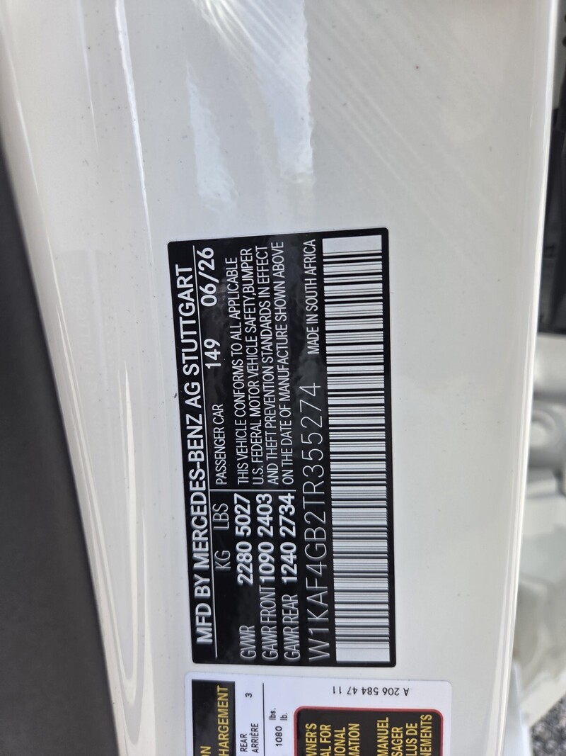 New 2026 MERCEDES-BENZ C-CLASS C 300 SEDAN in FT. PIERCE, FLORIDA