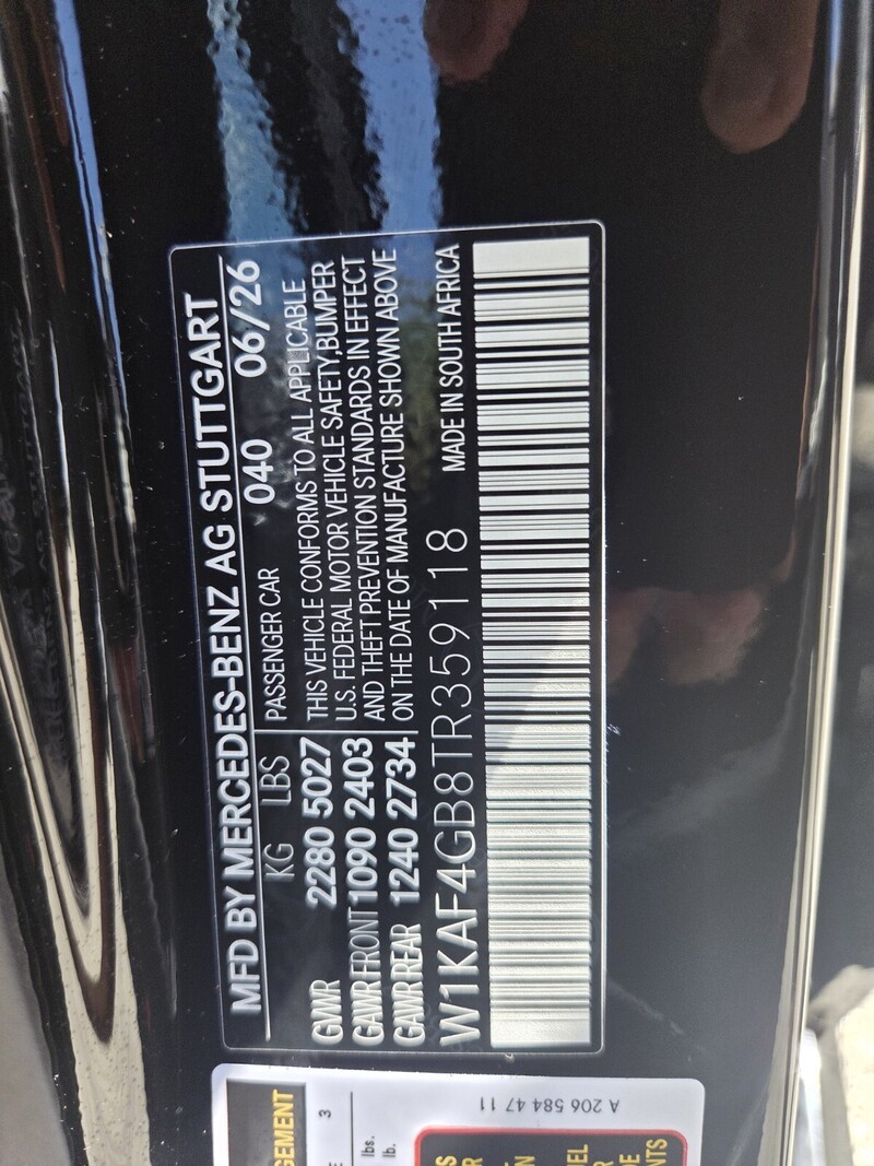 New 2026 MERCEDES-BENZ C-CLASS C 300 SEDAN in FT. PIERCE, FLORIDA