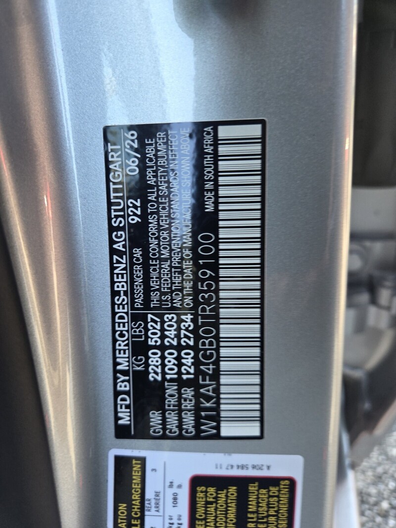 New 2026 MERCEDES-BENZ C-CLASS C 300 SEDAN in FT. PIERCE, FLORIDA