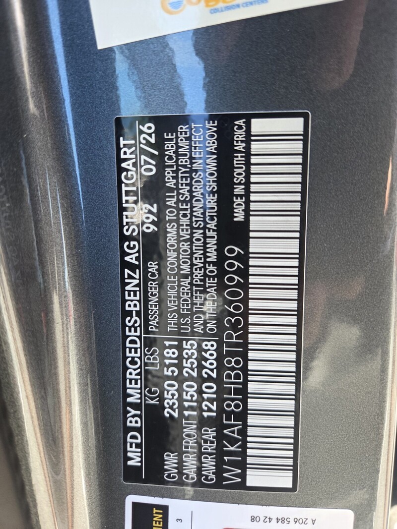 New 2026 MERCEDES-BENZ C-CLASS AMG C 43 4MATIC SEDAN in FT. PIERCE, FLORIDA