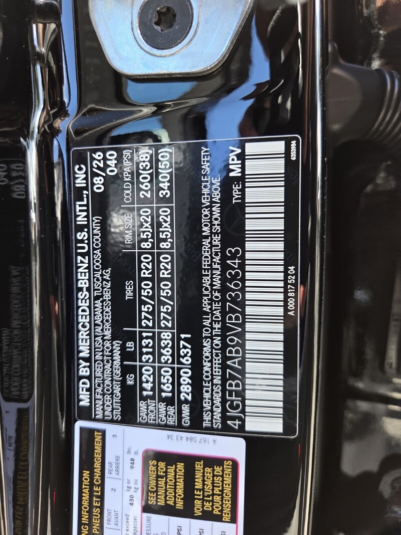 New 2027 MERCEDES-BENZ GLE GLE 350 4MATIC SUV in FT. PIERCE, FLORIDA