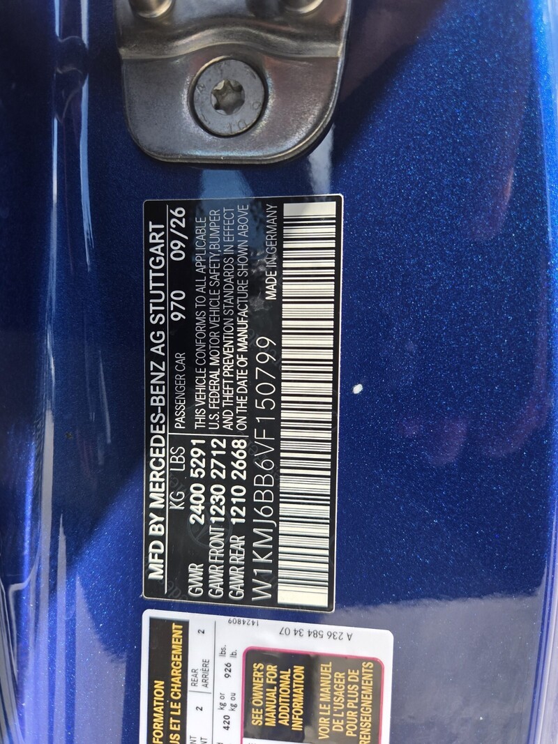 New 2027 MERCEDES-BENZ CLE CLE 450 4MATIC COUPE in FT. PIERCE, FLORIDA