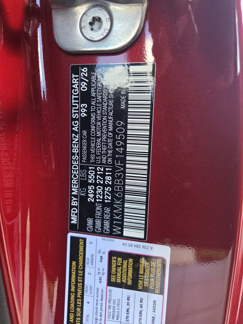 New 2027 MERCEDES-BENZ CLE CLE 450 4MATIC CABRIOLET in FT. PIERCE, FLORIDA