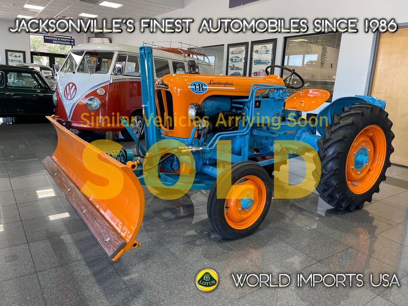 Used 1963 LAMBORGHINI TRACTOR 1R WITH PLOW TRACTOR - (COLLECTOR SERIES) in JACKSONVILLE, FLORIDA