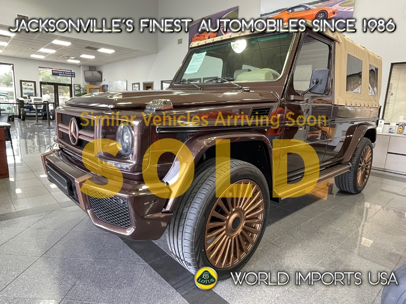 Used 1994 MERCEDES-BENZ G-CLASS G WAGON 230 OPEN TOP LWB - (FRAME-ON RESTORATION) in JACKSONVILLE, FLORIDA