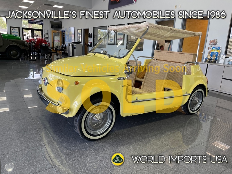 Used 1972 FIAT 500 JOLLY - (FRAME-ON RESTORATION) in JACKSONVILLE, FLORIDA