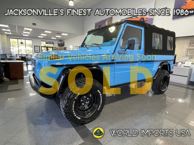 Used 1996 MERCEDES-BENZ G-CLASS G230 OPEN TOP LWB - (FRAME-ON RESTORATION) in JACKSONVILLE, FLORIDA