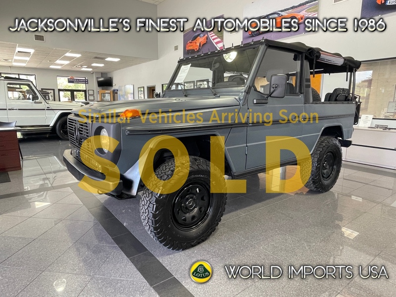 Used 1991 MERCEDES-BENZ G-CLASS G250 WOLF OPEN TOP SWB - (FRAME-OFF RESTORATION) in JACKSONVILLE, FLORIDA