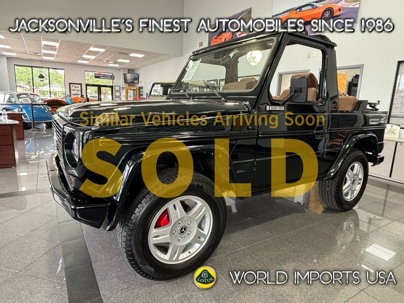Used 1979 MERCEDES-BENZ G-CLASS G300 DIESEL OPEN TOP SWB - (FRAME-OFF RESTORATION) in JACKSONVILLE, FLORIDA